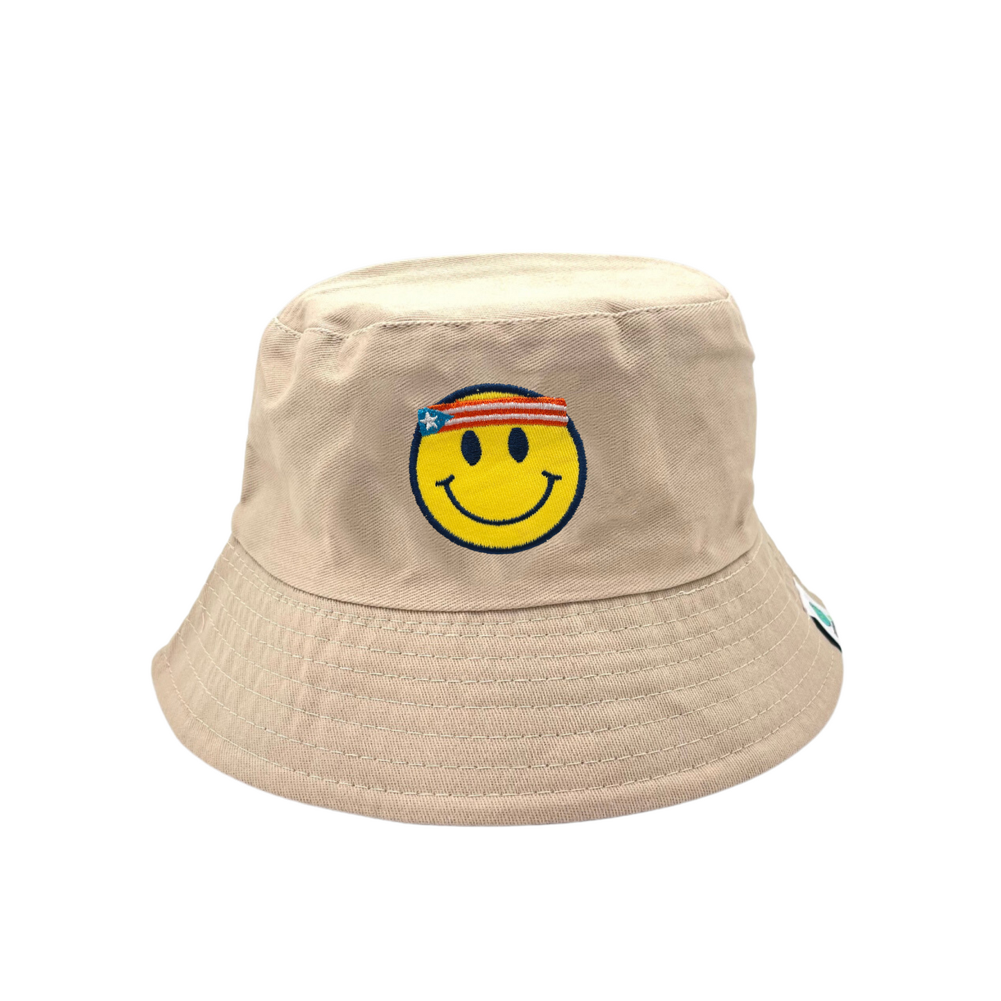 Flag Smiley Face Bucket Hat