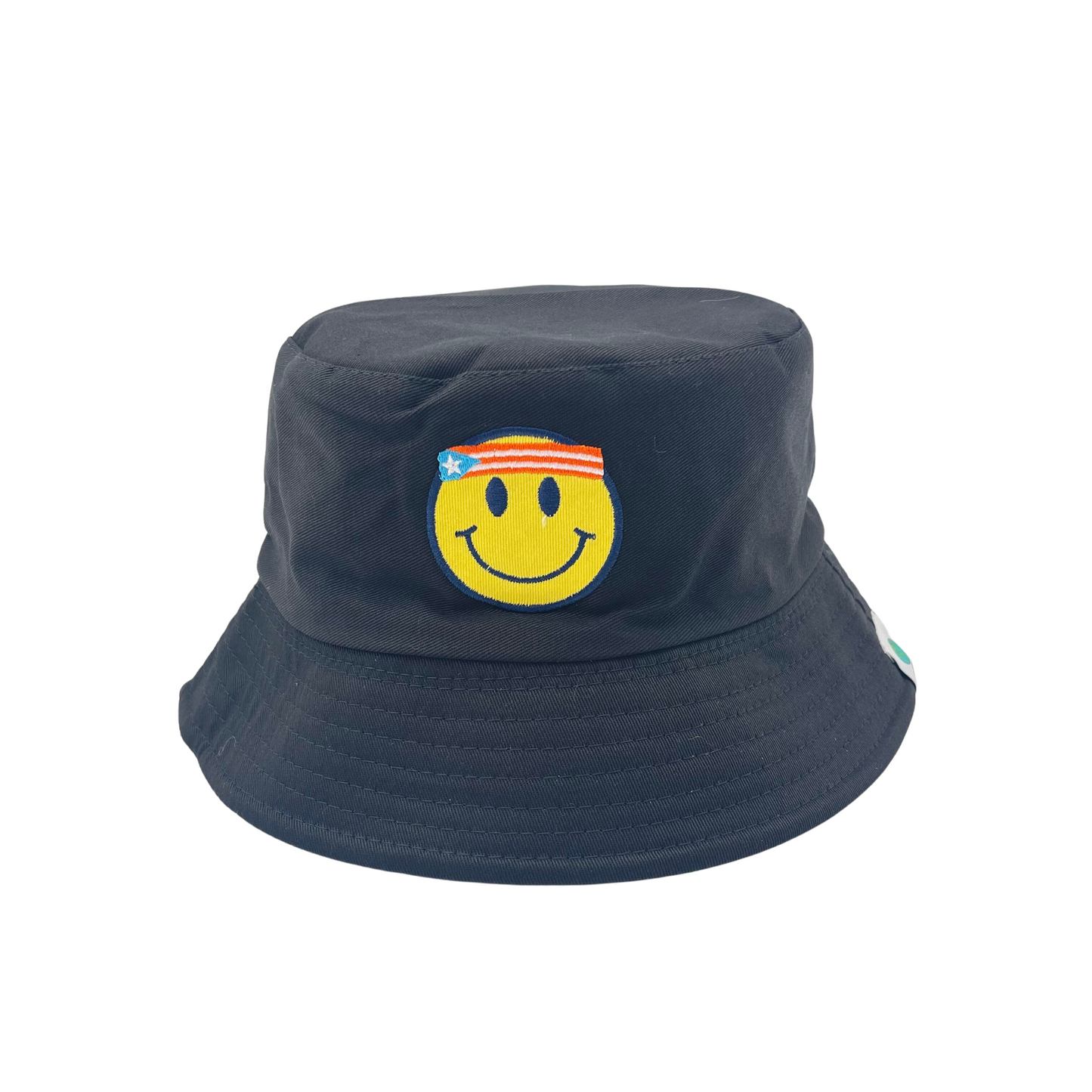 Flag Smiley Face Bucket Hat