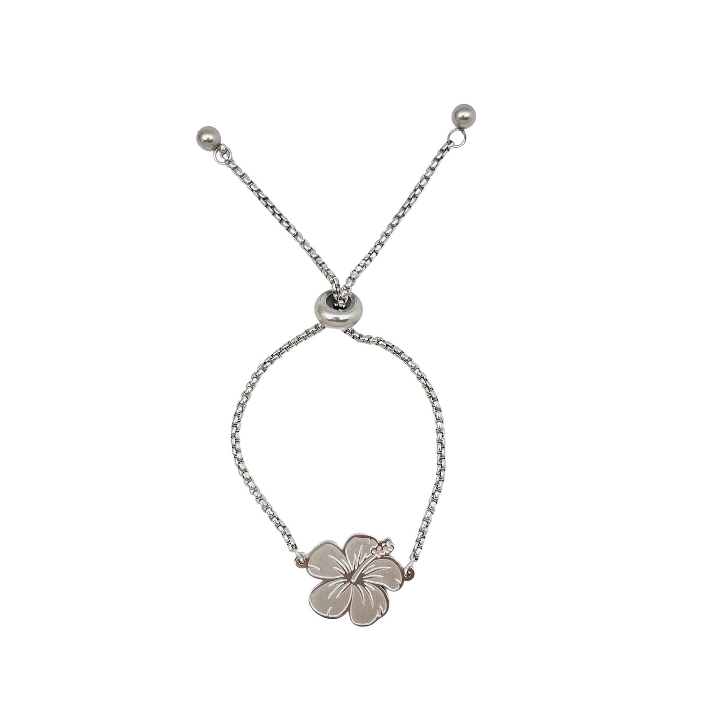 Silver Flower "Flor de Maga" Bracelet