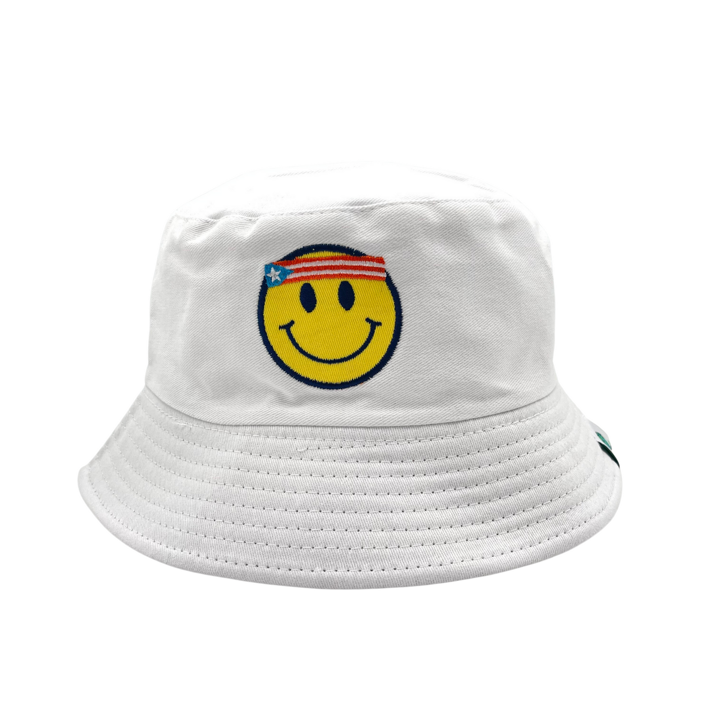 Flag Smiley Face Bucket Hat