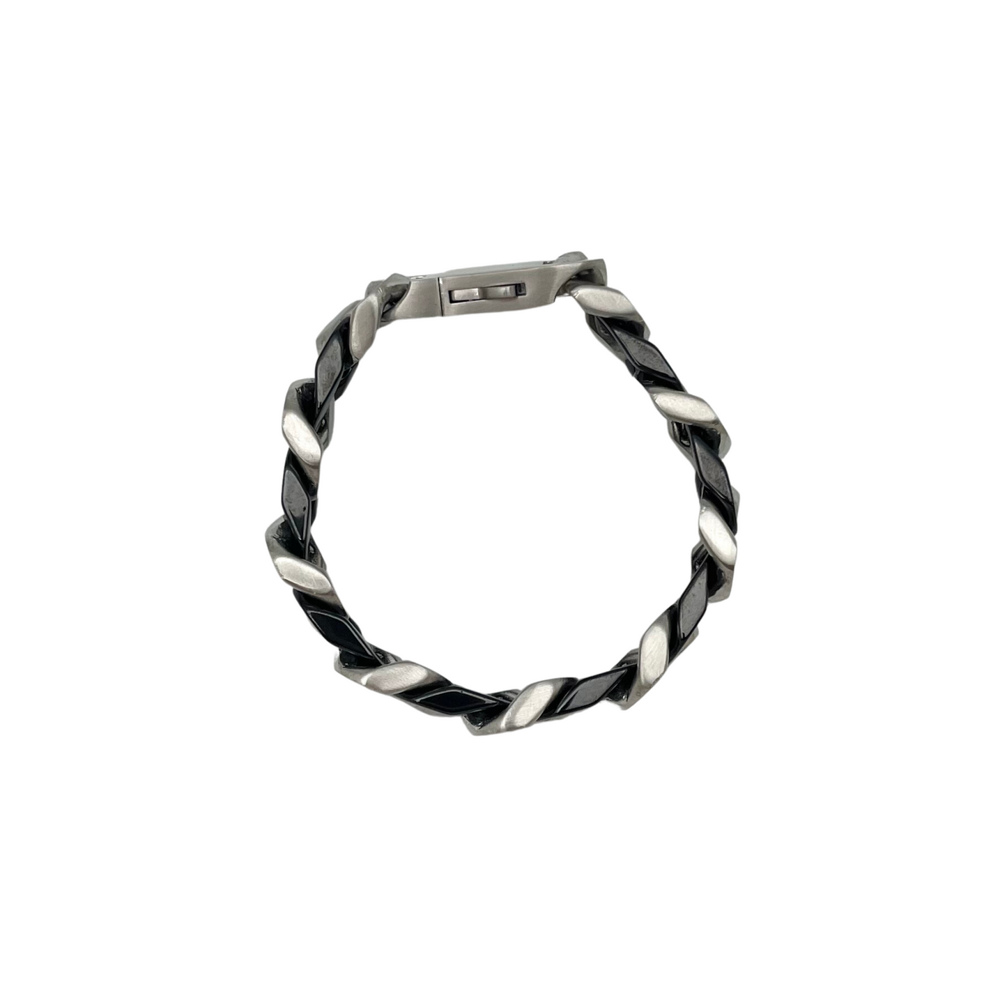 Black Ceramic Cuban Bracelet