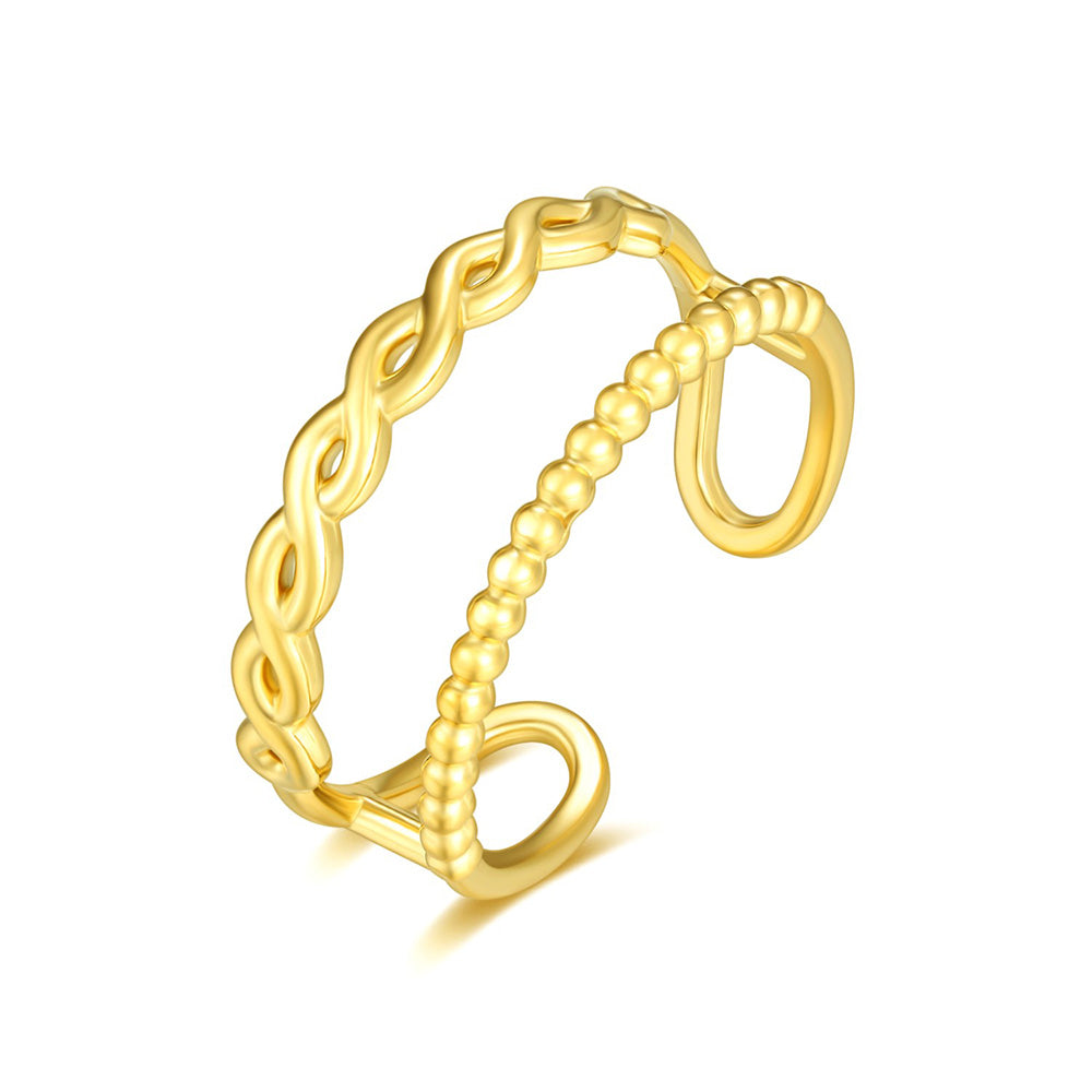 Braided Double Ring