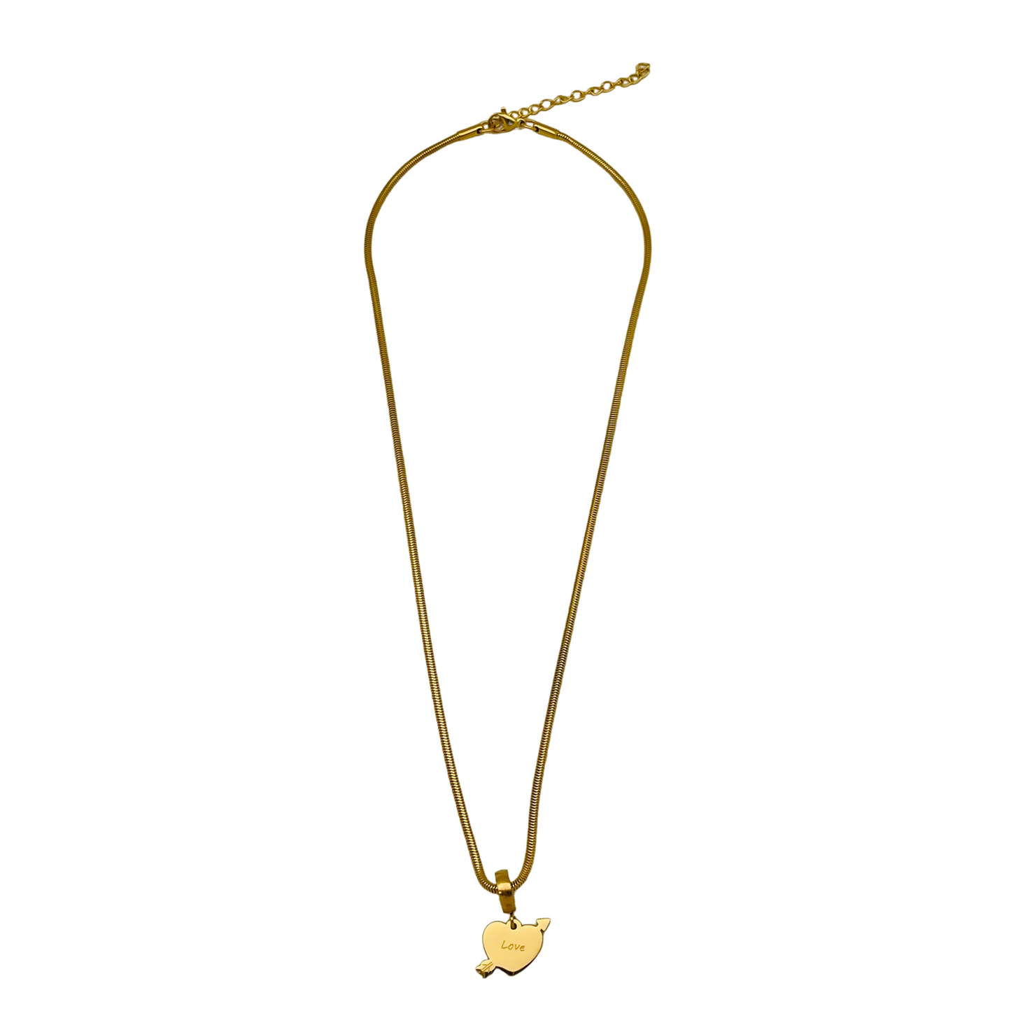 Cupid Shot Dangle Necklace