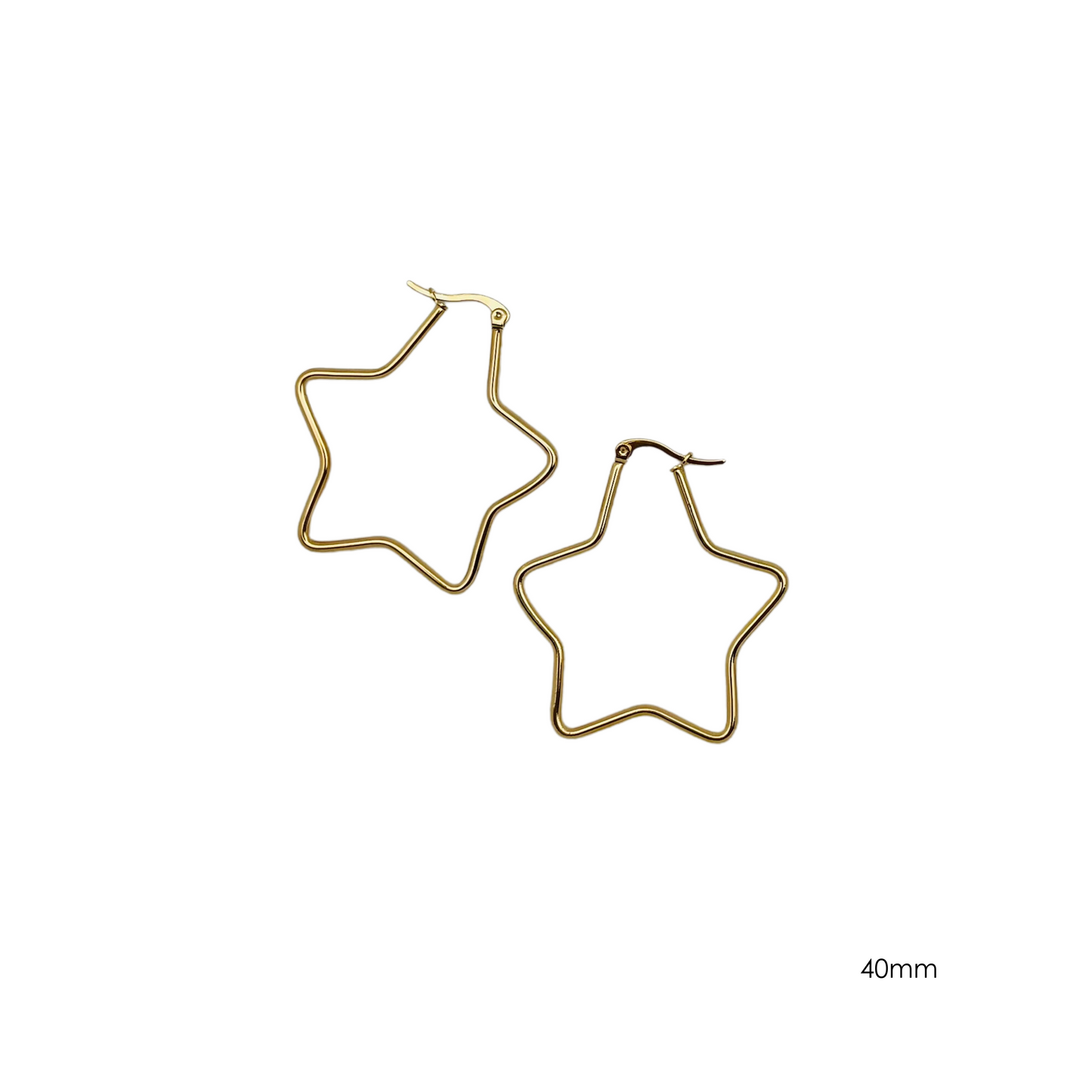 40.0mm Tube Star Hoops