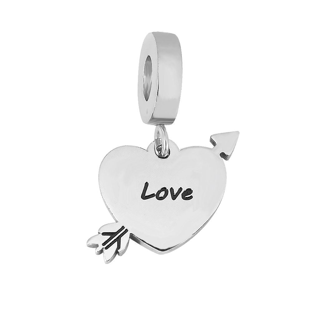 Cupid Shot Dangle Necklace