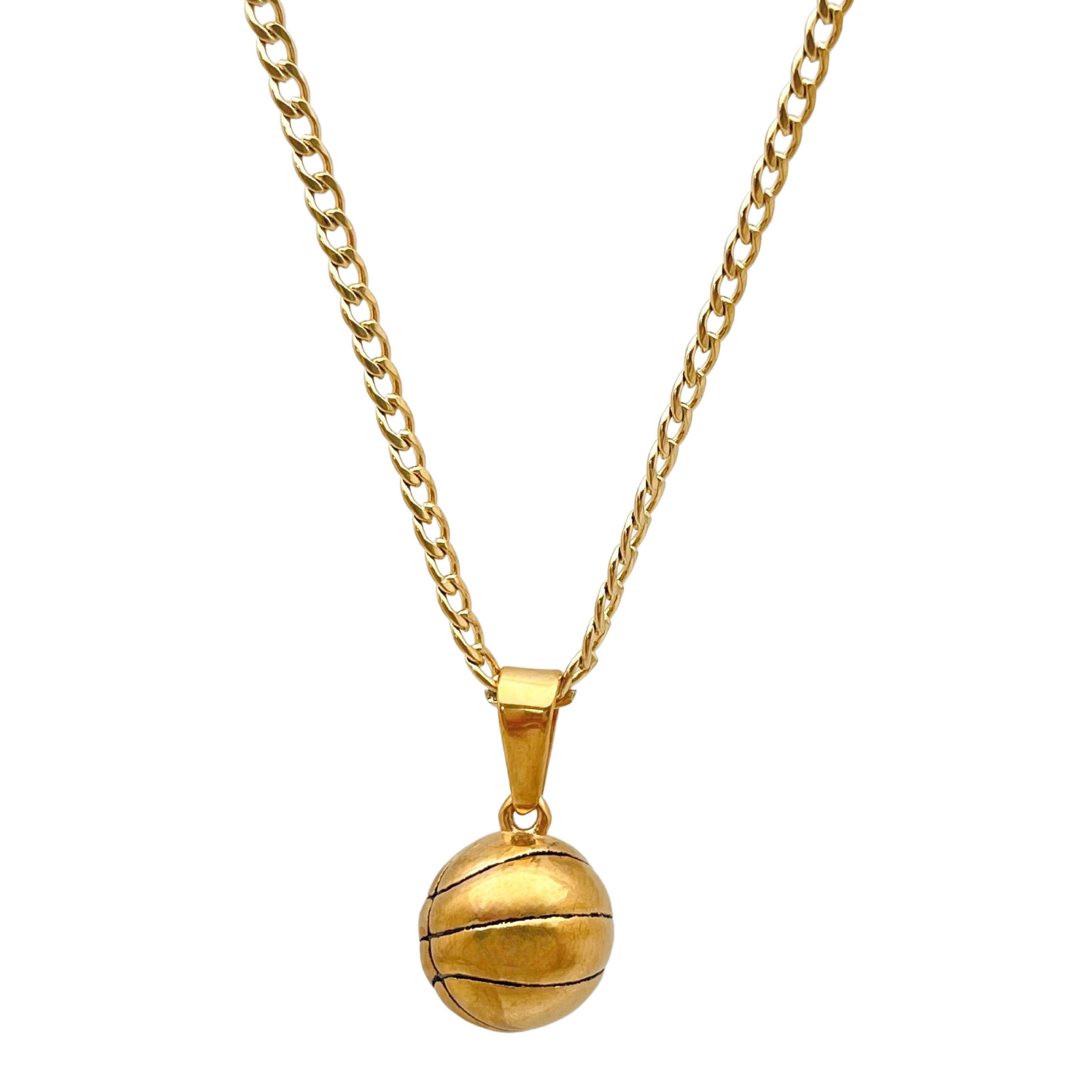 Basketball Ball Necklace