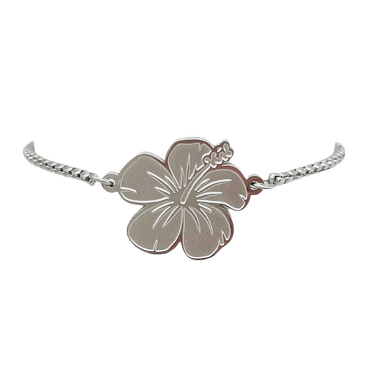 Silver Flower "Flor de Maga" Bracelet