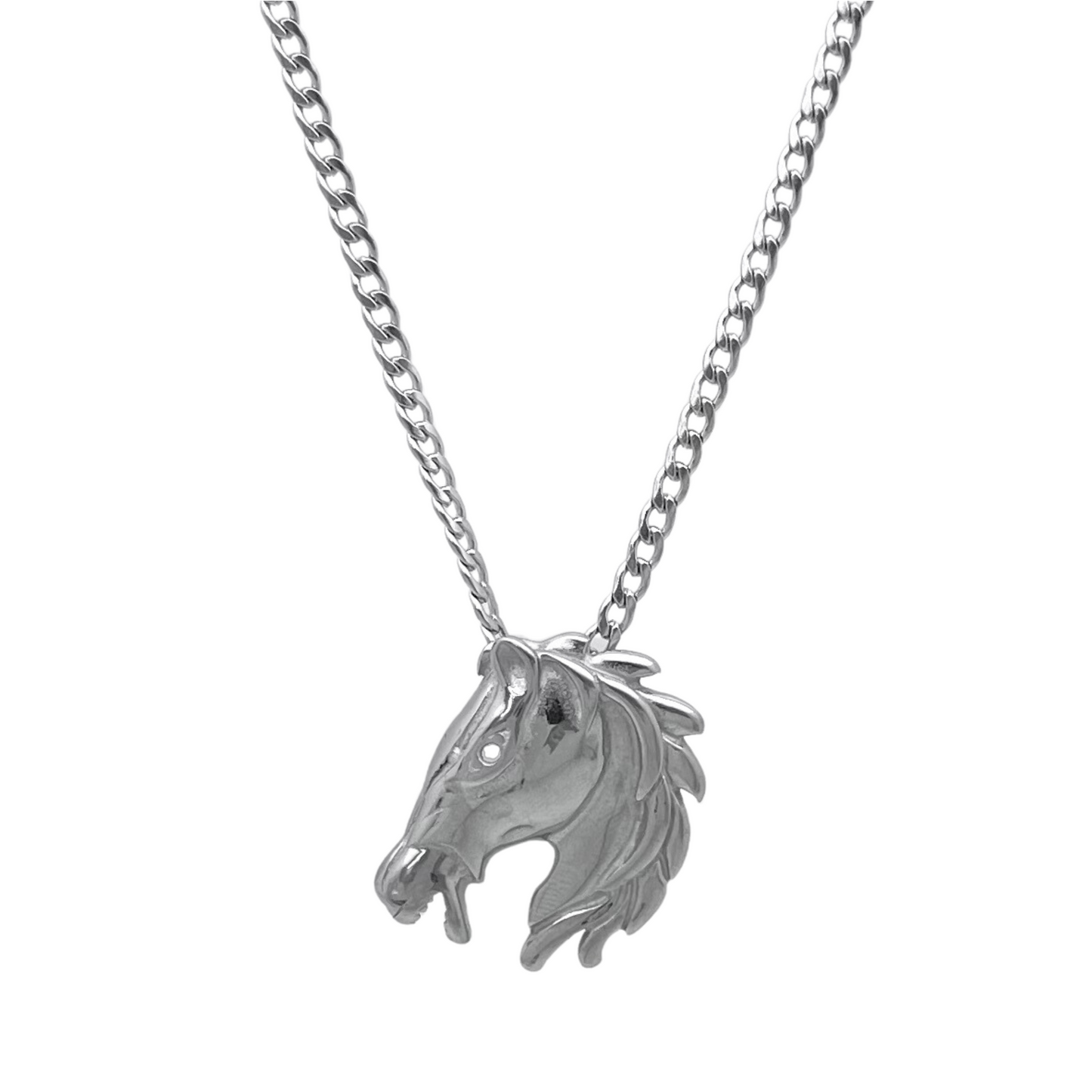 Horse Face Necklace