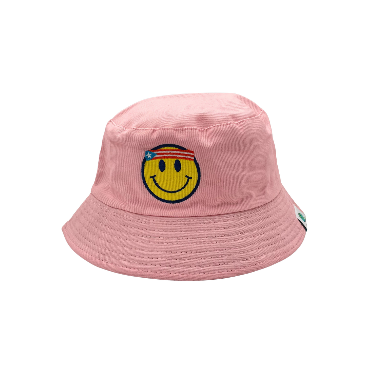 Flag Smiley Face Bucket Hat